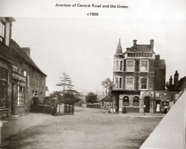 Junction of Central Road and The Green